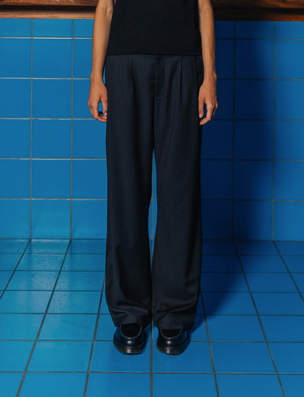 CANKAR Farren Striped Trousers