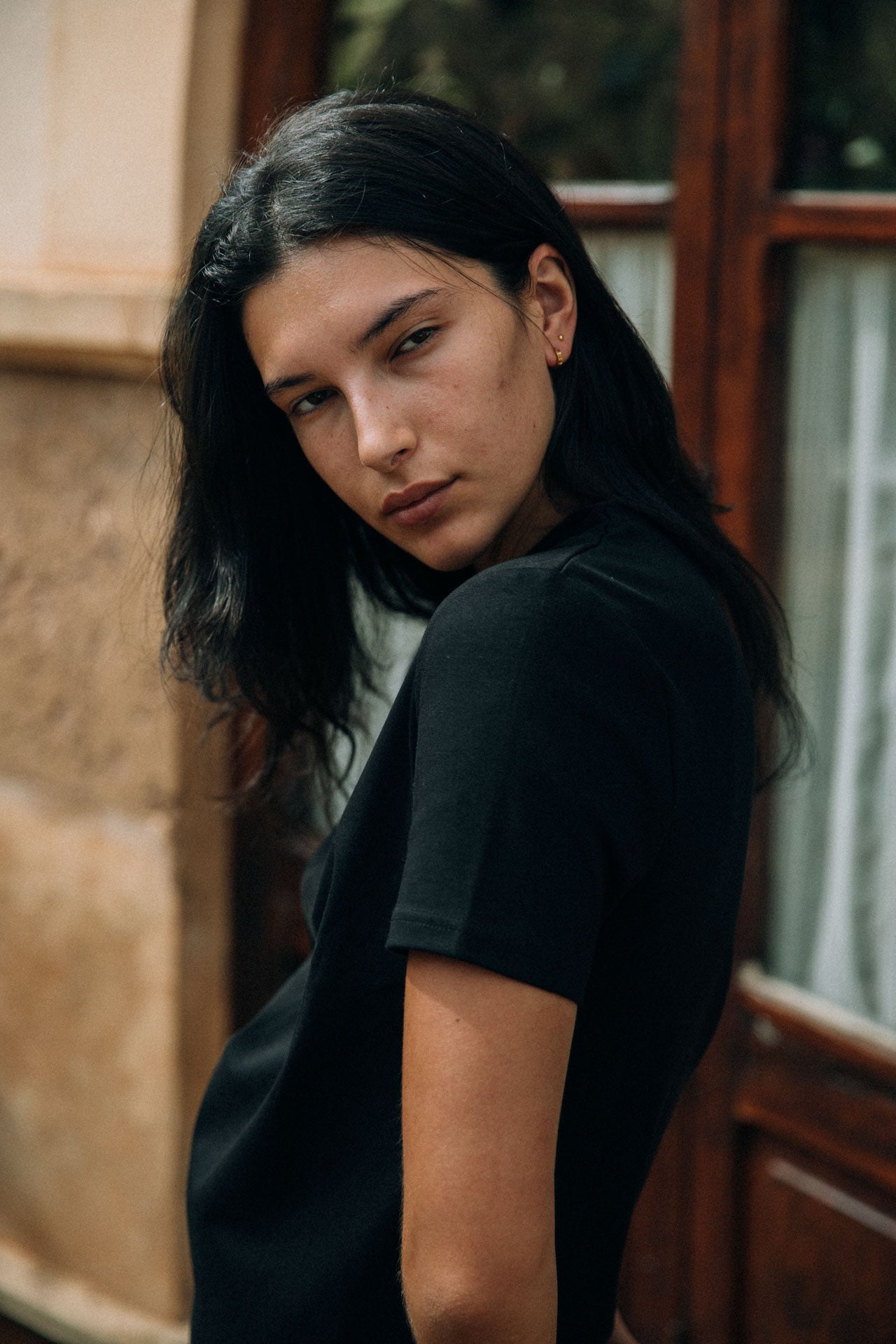 CANKAR Brando Fitted T-Shirt, Black