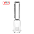Vortex Air Cleanse Bladeless Air Purifier Heater Cooler Silver