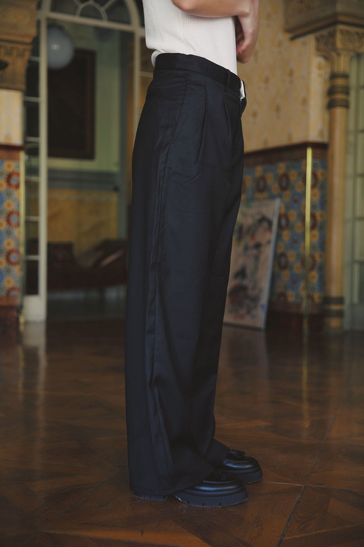 CANKAR Dylan Trousers, Black